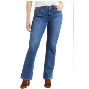 Levis Jeans Womens 30 Blue‎ Denim Classic Bootcut Mid Rise Cotton